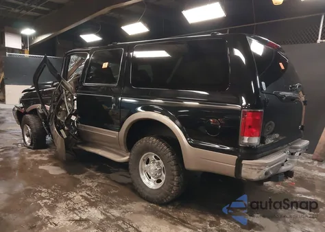2001 Ford Excursion Limited from USA, damaged, VIN 1FMNU43S41ED42856